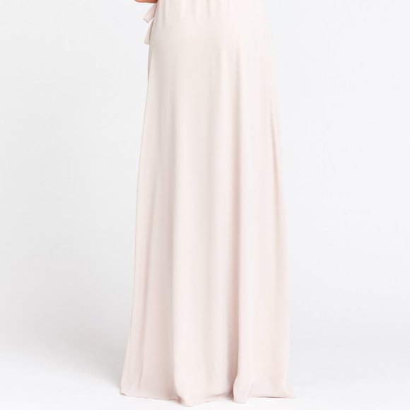 Noelle Flutter Wrap Dress - - Picture 5 of 8